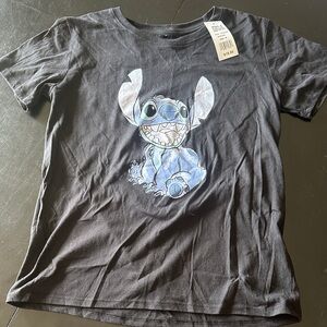 Black Shirt with Stitch
